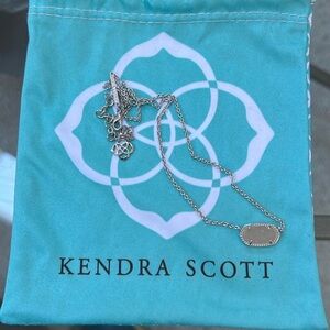 Kendra Scott silver necklace